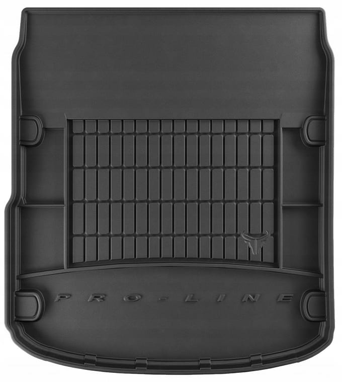 Kofferbakmat - Audi A6 C8 Sedan vanaf 2018 - Organizer - Hoge rand - TPE
