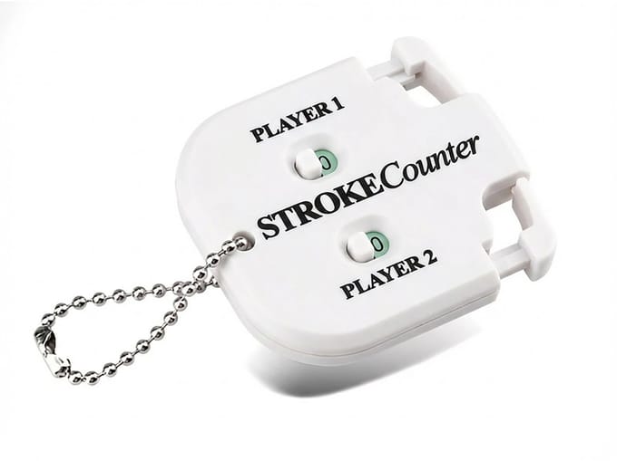 Consumerce® Golf Slagenteller Versus - Wit - Putt Teller - Golftrainingsmateriaal - Golfcadeautjes - Training - Slagen Teller - Counter