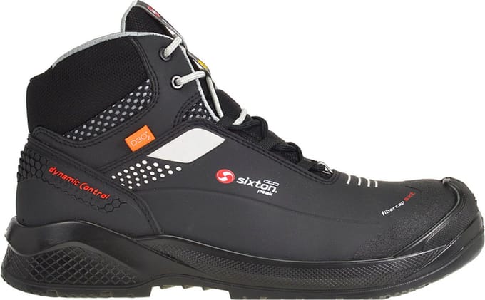 Sixton Muscle Hoog 43486-00 S3 - Zwart/Grijs - 41