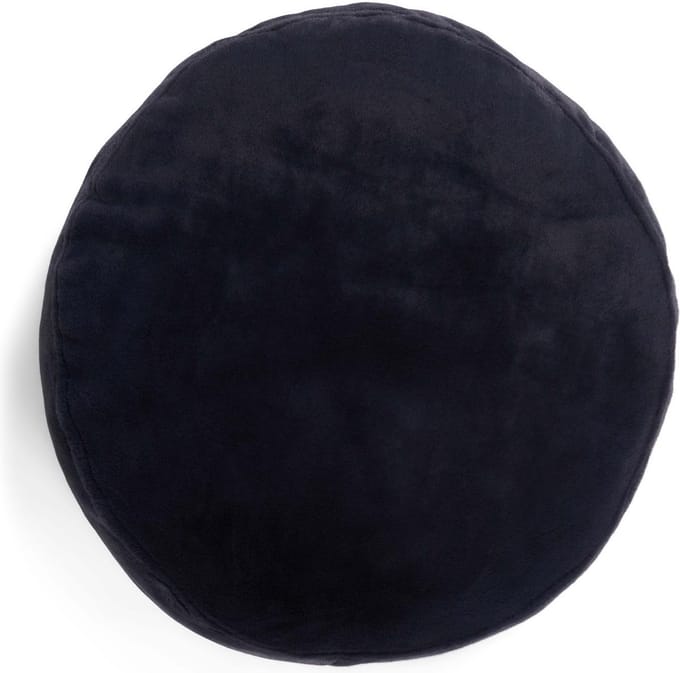 Essenza Mads Furry Sierkussen Nightblue - Ø 45 cm