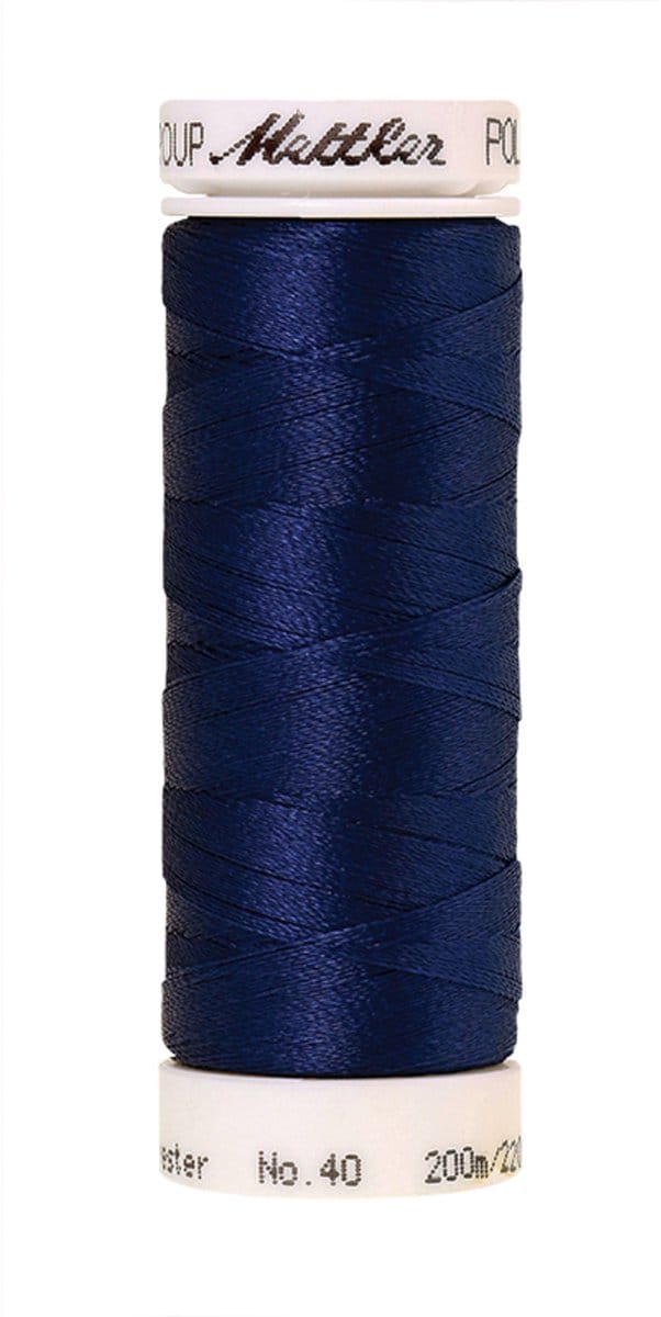 Mettler borduurgaren - Blauw - Nr 3323 - Polysheen - 200 meter