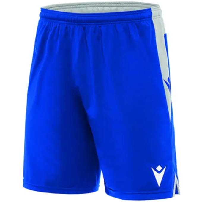 Macron Tempel Short Heren - Wit / Royal | Maat: M