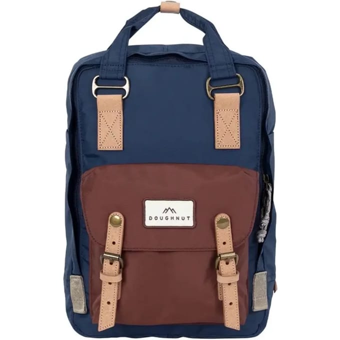 Doughnut laptoprugzak / Rugtas / Schooltas - 14 inch - Macaroon Jungle Backpack 14 - Navy