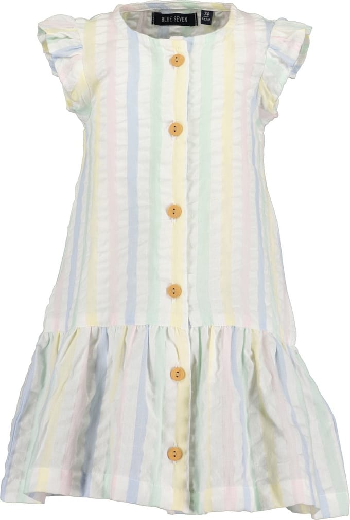 Blue Seven MINI KIDS FESTIVE Meisjes Jurk - wit - Maat 80