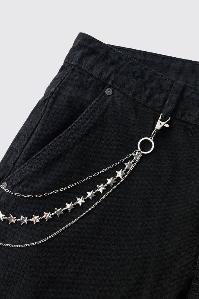 Ster Jeans Ketting | Silver