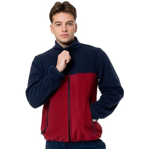 Fleece Jack Leone 1947 Man Hoody Full Zip Polar