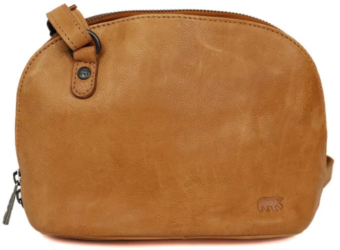 Bear Design Hidde Schoudertas / Crossbodytas - Okergeel