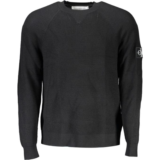 Calvin Klein Nero Wol Heren Trui