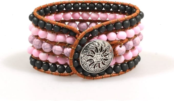 Heaven Eleven - brede kralen armband