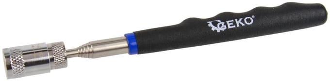 GEKO Magnetische telescooptool - LED verlichting - 80 cm - Uitschuifbaar - 17 mm magneet