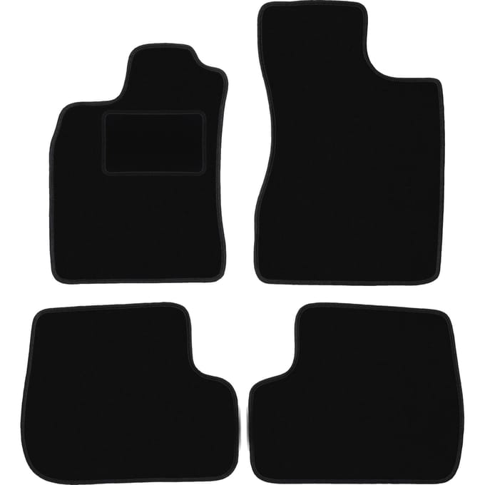 Zwarte veloursmatten voor: Renault Twingo I hatchback (1993-2006)