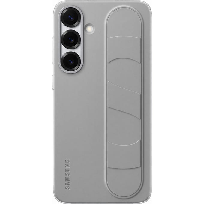 Originele Standing Grip Case voor de Samsung Galaxy S25 Plus - Grijs