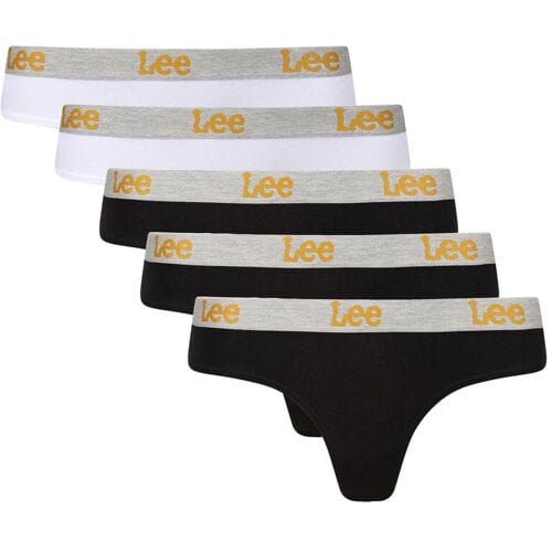 Lee slip Miri zwart/wit S