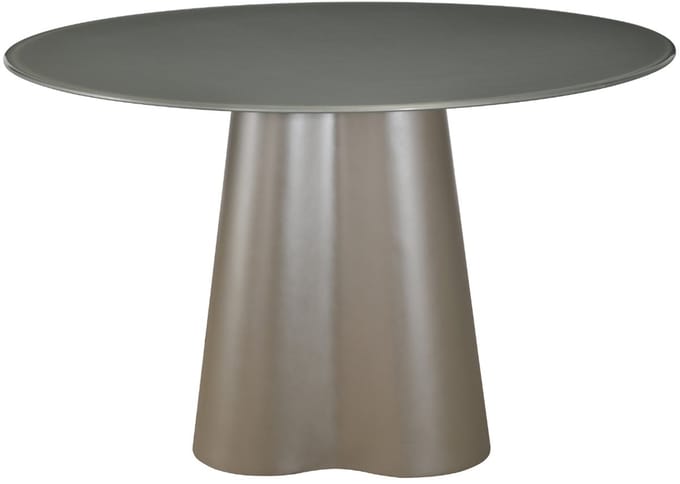 DÉJA Living Eettafel Esra - Rond Kaki Glas/MDF - 120x120x76cm