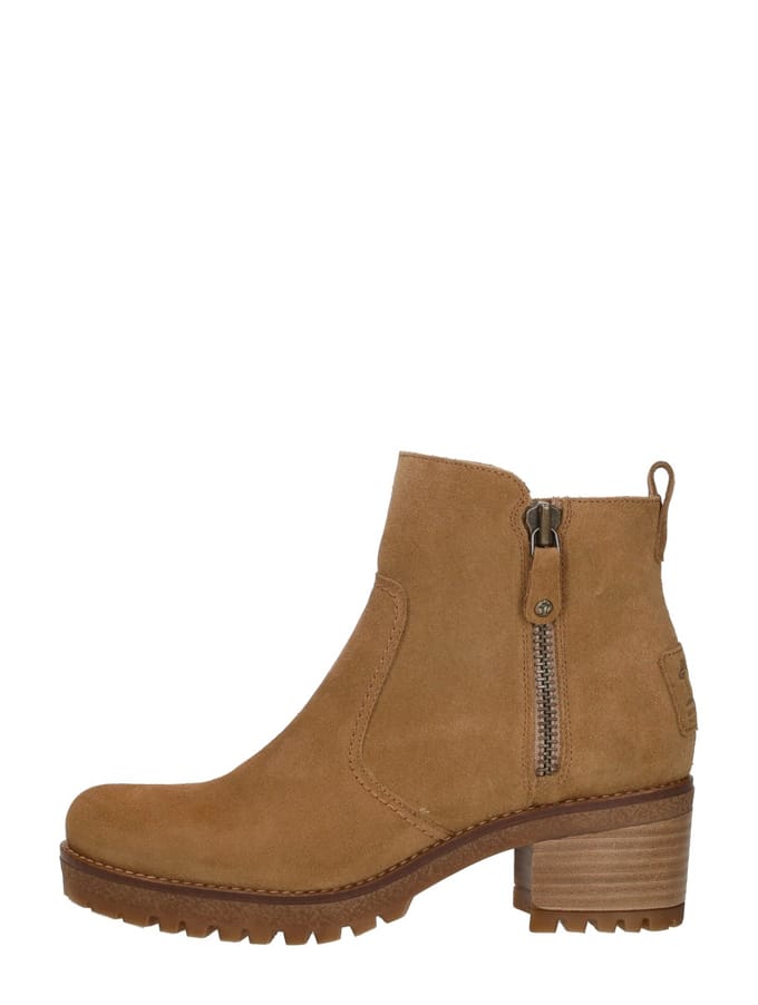 Panama Jack Panama Jack Pauline B13 Enkellaarsjes cognac Suede