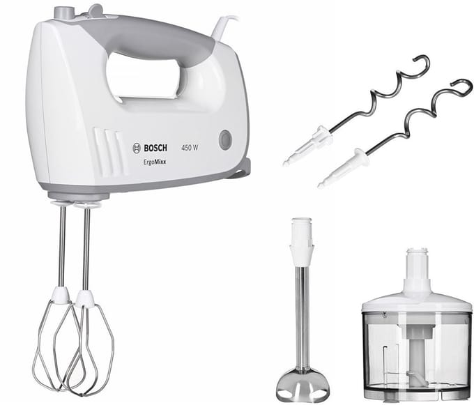 Bosch MFQ36480 Ergomixx - Handmixer - 450W - Wit