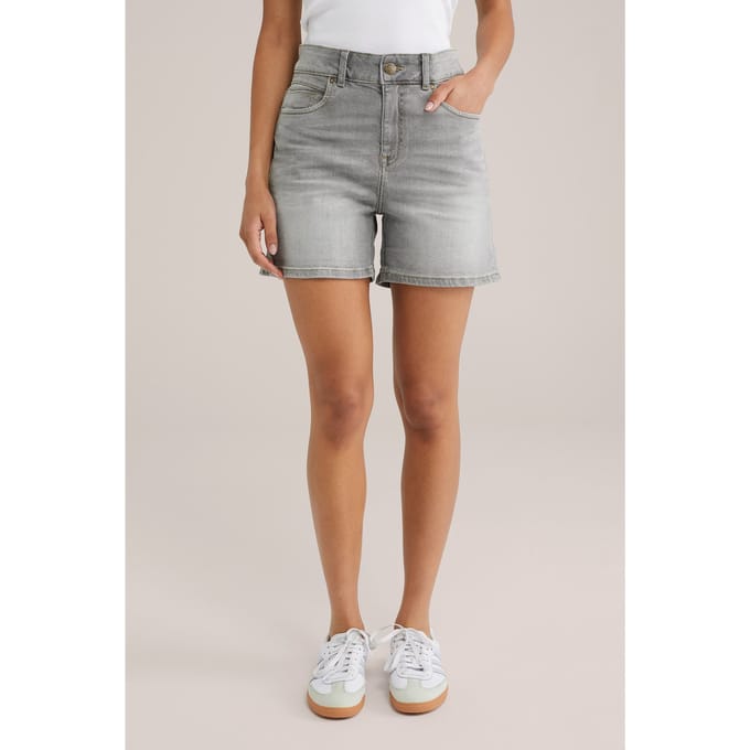 We Fashion Short Grey Größe: W36 | Kurze Sporthosen Outlet | Damen | Grau