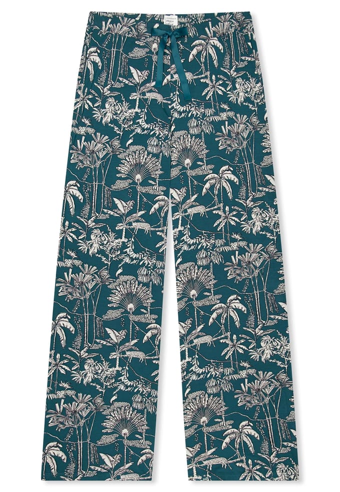 Langere broek Tropic groen - Mix+ Relax 36