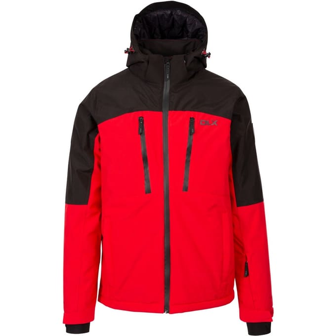 Trespass Heren Nixon DLX Ski jas (Rood)
