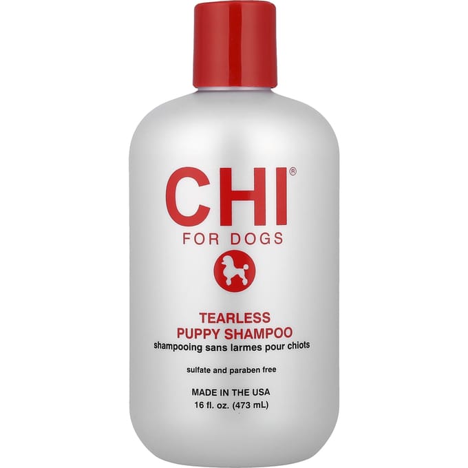 CHI voor Honden, Traanvrije Puppy Shampoo, 473ml (16 fl oz) white