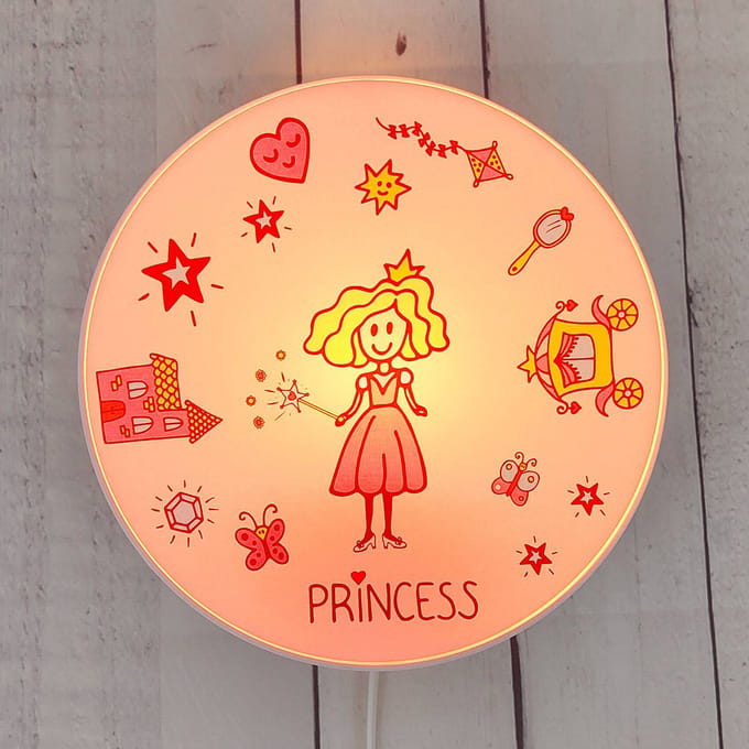 Niermann Standby Wandlamp Princess met schakelaar en stekker