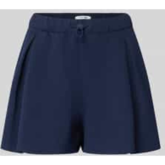 relaxed fit short uit katoenmix
