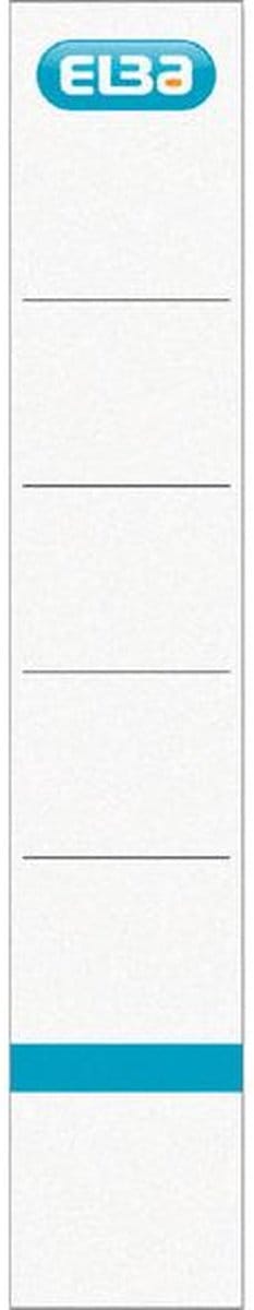 Rugetiket elba 34x190mm zk wt bl 10st