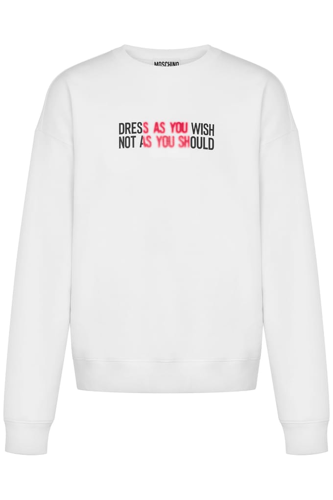 Moschino Sweatshirt With Print White Taglia: L | Maglioni a maglia Outlet | Uomo | Bianco