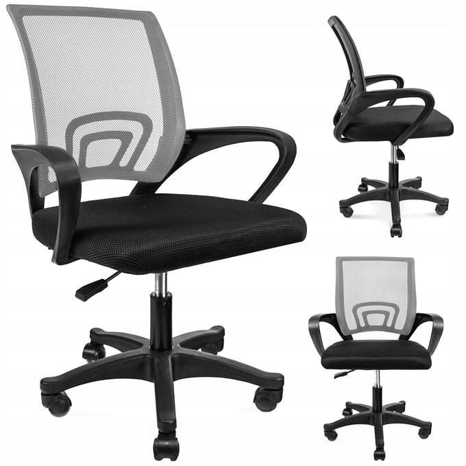 SMART stoel zwart/grijs (nieuwe code)