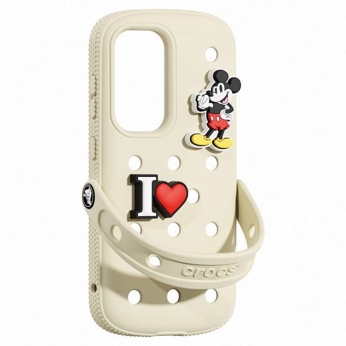 Samsung Galaxy S25 Plus Crocs Hoesje Beige