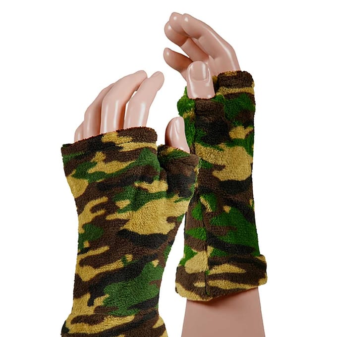 Zachte handschoenen met print - One size / Zebra design