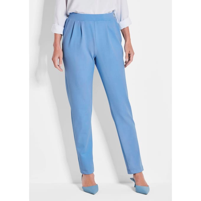 Broek SARA - lichtblauw - Gr. 38 van Goldner Fashion