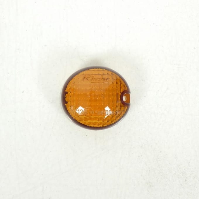 Knipperlichtglas rechtsachter oranje getint voor scooter MBK 50 Nitro 5HE-H3342 Nieuw