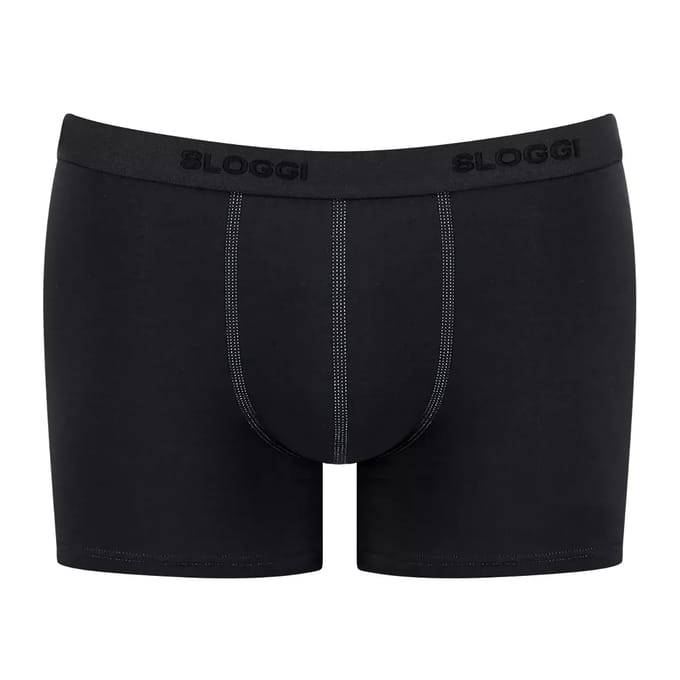 Sloggi Men 24/7 Short - heren boxers (2-pack) - zwart