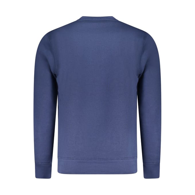 Rifle Blauwe Katoenen Heren Sweatshirt