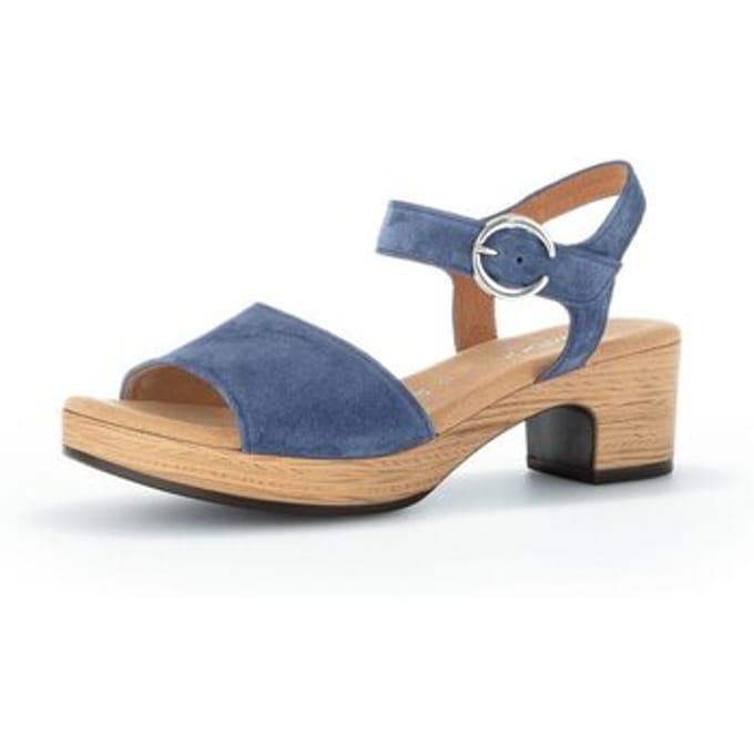 Gabor Damen Sandalette Kreta in blau