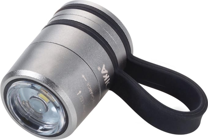 Troika mini zaklamp ECO - RUN  sport en veiligheidslicht (GRIJS)