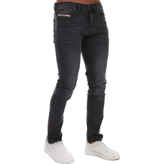 Men's Diesel D-LUSTER Slim Jeans in Grey