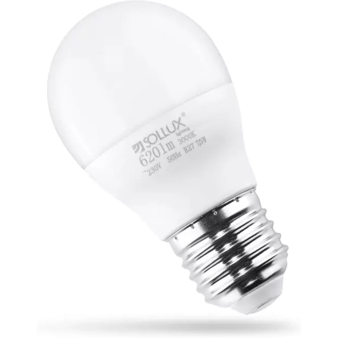 LED-lamp Sollux Lighting E27 3000K 7,5W 620lm
