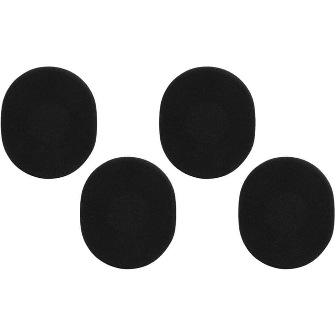 Lot de 2 paires de coussinets de rechange pour casque Logitech H800, noir noir