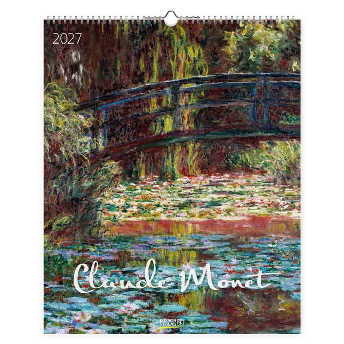 Claude Monet Kalender 2027