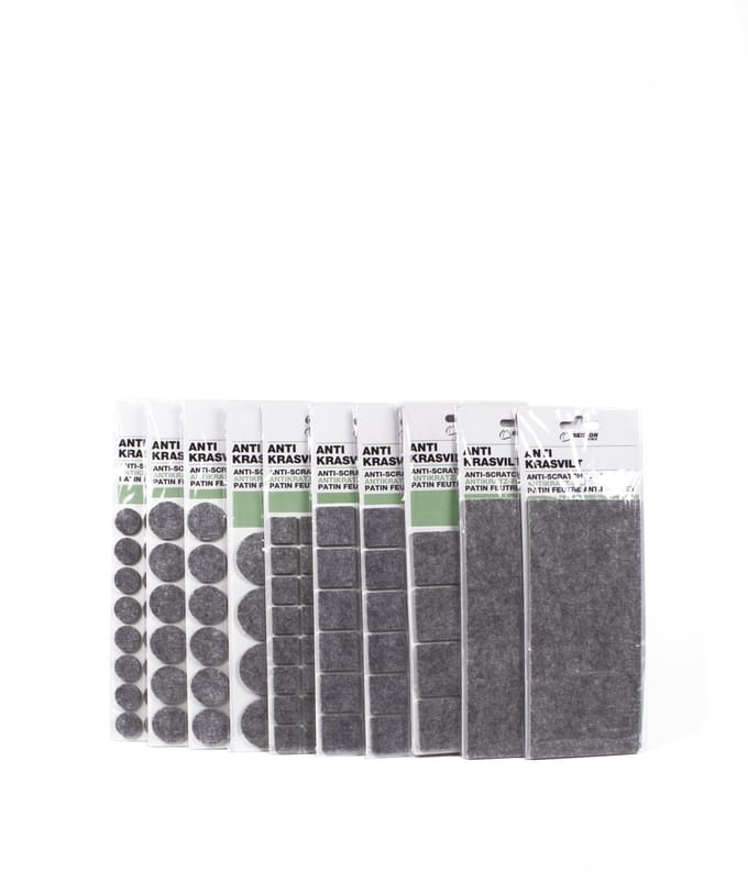 Benson Antikrasvilt - Zelfklevend - Grijs - Mix - 1 stuks - Willekeurig model