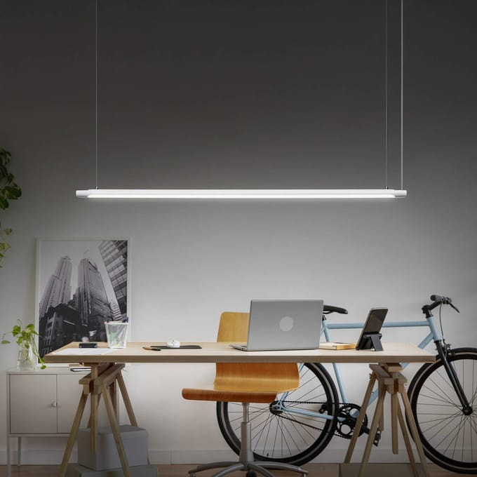 OSRAM LED hanglamp Office line Slab wit 4.000 K dimbaar