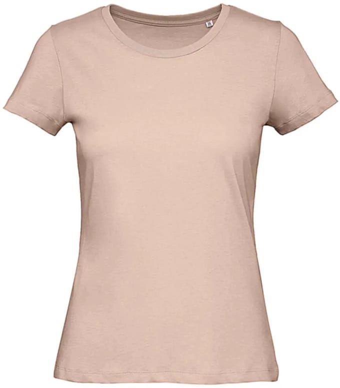 T-shirt dames B&C Organic Inspire