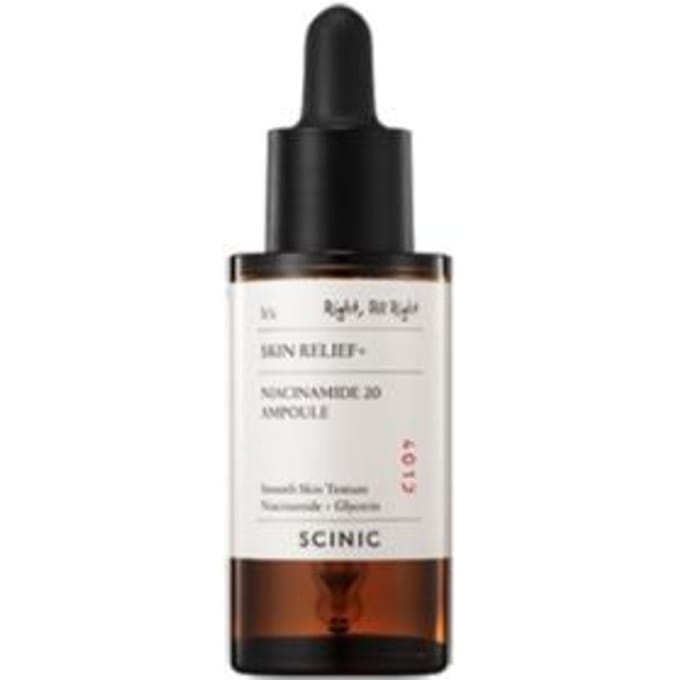 SCINIC - Skin Relief+ Ampoule - 4 Types Niacinamide 20