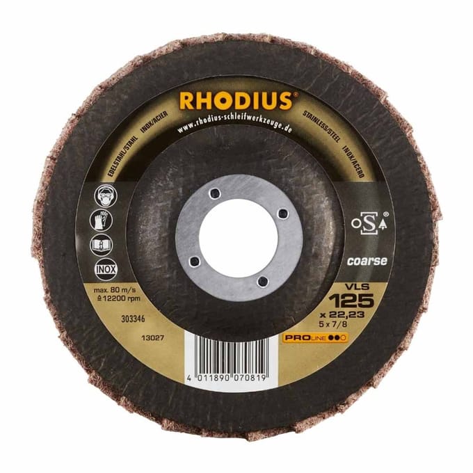 Rhodius 303346 VLS Lamellenschijf RVS, Staal, Non-ferrometaal 10 stuk(s)