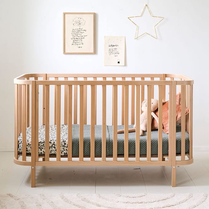 Petite Amélie MEEGROEIBED OVAAL «COCOON» | 70 X 140 CM | NATUREL
