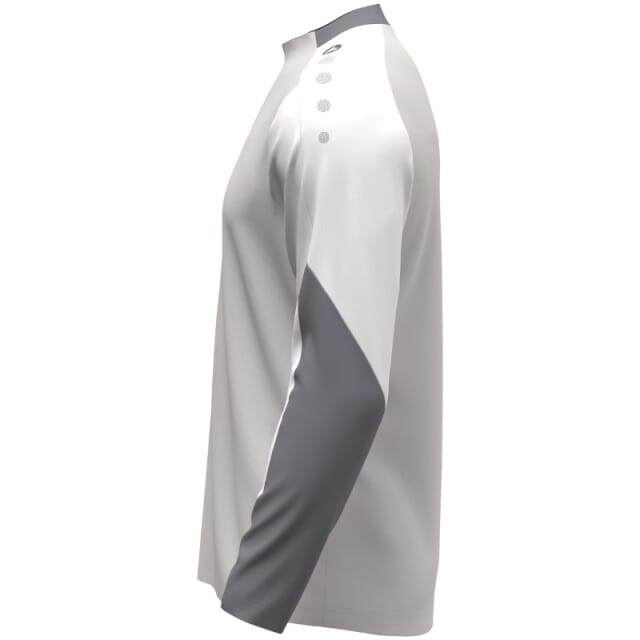 Jako Dynamic Longsleeve Kinderen - Lichtgrijs / Wit / Grijs | Maat: 116