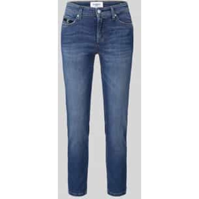Slim fit jeans van katoenmix model 'PIPER'