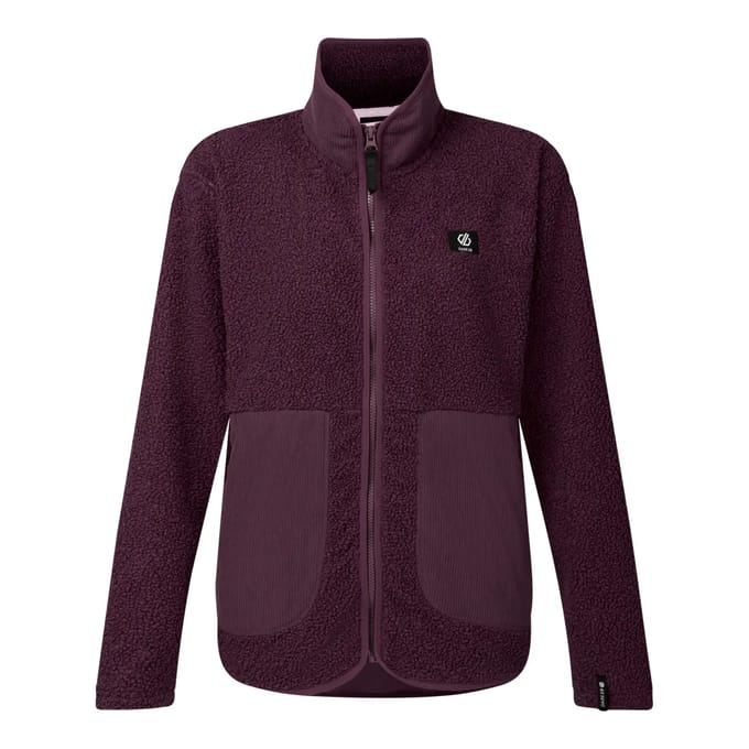 Dare2b Zephyr Fleece Met Volledige Rits Paars 38 Vrouw